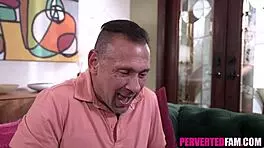 Step daughter caught him wanking