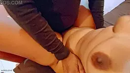 Hot malaysian girl gets fucked by horny man in bedroom