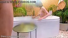Taking Friend's Girl For A Shower