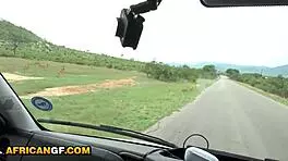 I fuked my pritty african girlfrend outdoor, it wuz so risky!