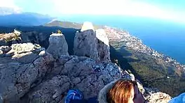 Risky Public Fuck On A Cliff Amateur Mia Bandini