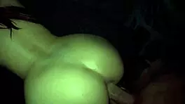 Excited dirty talk leads to anal sex