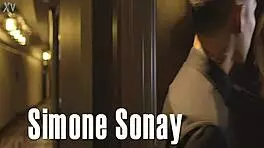 Cougar Simone Sonay hunts young hard cock for orgasm