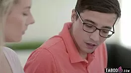 busty milf piano teacher bunny madison gave incentive to her young student