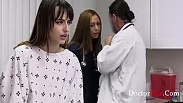 Teen patient lacks insurance, so doctor takes advantage in hospital exam