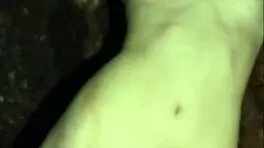 Lana Rey naked and choking on deepthroat in public photoshoot