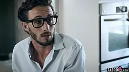 Cutthroat young woman outsmarts coworker with blowjob and doggystyle after work