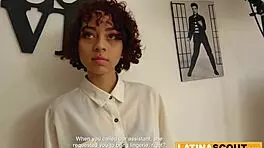 Petite latina teen pounded roughly in anal casting