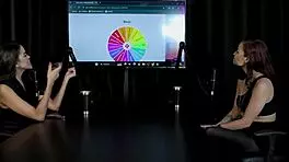 safada shows her blowjob and sucks bia's hot tits - kamilla werneck sheer red 😏