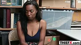 Daya Knight Pays With Her Boobs In Office Encounter