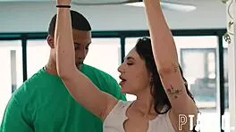 Liz jordan pulls up for hardcore blowjob and ass fuck