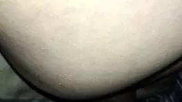 Petite teen gets deep creampie in pov missionary position