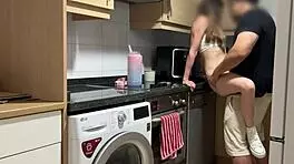 Phone call interrupted by intense creampie fucking