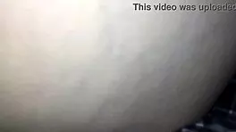 Petite teen gets deep creampie in pov missionary position