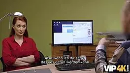 Isabella In Casting Interview For Loan