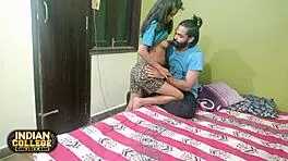 Juicy 18 year old skinny desi girlfriend fucked by indian hunk?