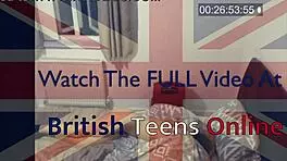 british 18 year old fucks boyfriend and gets creampied at party