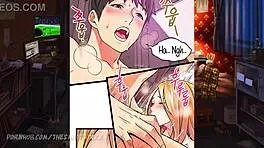 Does the teen loser fuck his hot blonde friend and cum inside her shaved pussy?