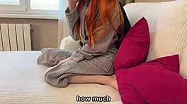 Taboo couple fucks during massage with talk