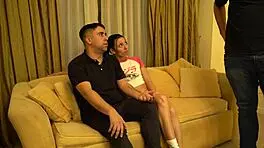 Lynn scream passionately fucked by best friend, creampied in tight pussy while alone