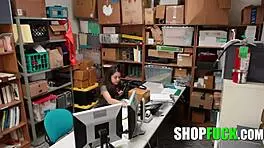 Teen Thief Fucked For Stealing Underwear In Shop