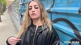 Putalocura - Spanish Teen 18+ Big Ass Babe Caught Swallowing Torbe's Cum