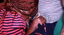 yann excitedly fucks neighbor in front of wife in threesome game, discovering wife's lesbian side