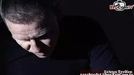 Deutscher anal dreier mmf mit dünner brünetter schlampe