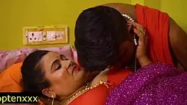 young raja babu fucks beautiful maid's pussy and ass with monster cock in his chamber passionately!