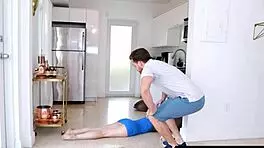 Familyorgasm - Bold Stepson Found His Stepsister Stuck On Trash.