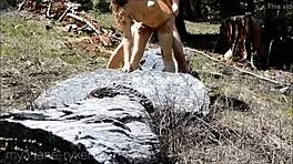 young couple fucking in nature with big cocks monster cocks natural tits big ass outdoors public beach nudist