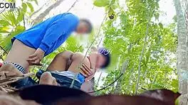 Indian Whore Invites Fucking In Forest To Avoid Husband