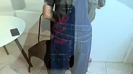 Double booking leads to penetration and creampie.