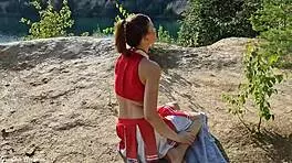 want a taste of my dick instead of that doner?