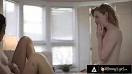 Mommys Girl - Controlling Milf Reagan Foxx Disciplines Stepbae Kimmy Kimm For Being A Lesbian