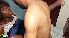 Black Latina Takes Huge Cock Deep