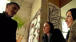 Two german friends julia parker and maria gail risk no condom ffm threesome sex outdoors.