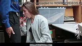 cute teen caught shoplifting leads to intense fucking