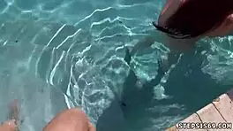 friends step brother fucks compeers and threesome allys 😏