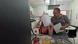 Morganita gets filmed in the bath and behind cameras during breaks at Ted's mansion