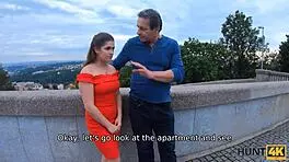 Hunt4k chick looks like good wife but she is carnal with another man