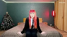 Femdom role play makima seduced you to creampie her tight pussy