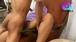 i creampied the lazy housemaid's wet pussy in missionary position