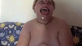 I fuck her face and cum on her nose.