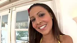 Nadia Noel Cute Coed Huge Cock Pov Blowjob And Cum Swallow