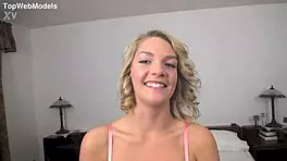Ally Brooks Cute Blonde Teen Pov Blowjob And Huge Messy Facial?
