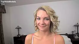 Ally Brooks Cute Blonde Teen Pov Blowjob And Huge Messy Facial?