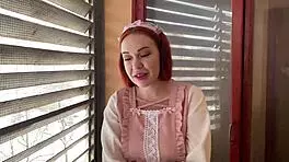 Hot maid could not resist fucking me?