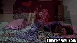 Emily Willis And Sami Parker Watch As He Fucks Their Wet Pussies Hard