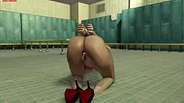 Tk17 - Anal Toys Cum on Soles Feet